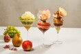 <実りの秋の贅沢フルーツ祭り!>SALON BAKE & TEAから旬を彩るりんご、洋梨、いちじくの限定パフェが新登場!大人気の「アフタヌーンティー」「スイーツビュッフェ」も秋の厳選スイーツに