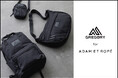 GREGORYとADAM ET ROPE’の別注バッグが登場!モードかつアーバンなオールブラック仕様の3型がラインアップ