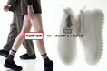 HUNTERとADAM ET ROPE'の2025AWコラボレーション!耐久性の高いシューズと2パックソックスをラインアップ。