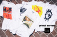 Primal Scream for bonjour records Official T-shirt