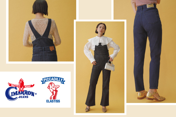 Mademoiselle Rope よりcimarron Jeans シマロンジーンズ とpiccadilly ピカデリー との別注アイテムを同時発売 株式会社ジュンのプレスリリース