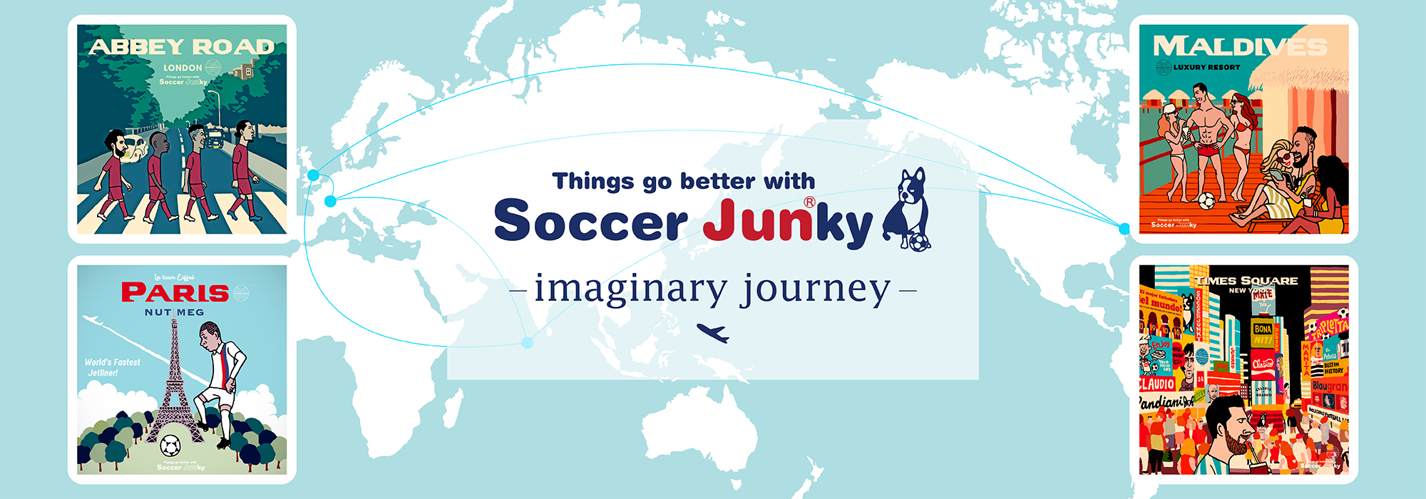 Junred とスポーツアパレルブランド Soccerjunky サッカージャンキー のコラボレーベル Soccerjunky サッカージュン キー から今年も最新アイテムが登場 株式会社ジュンのプレスリリース