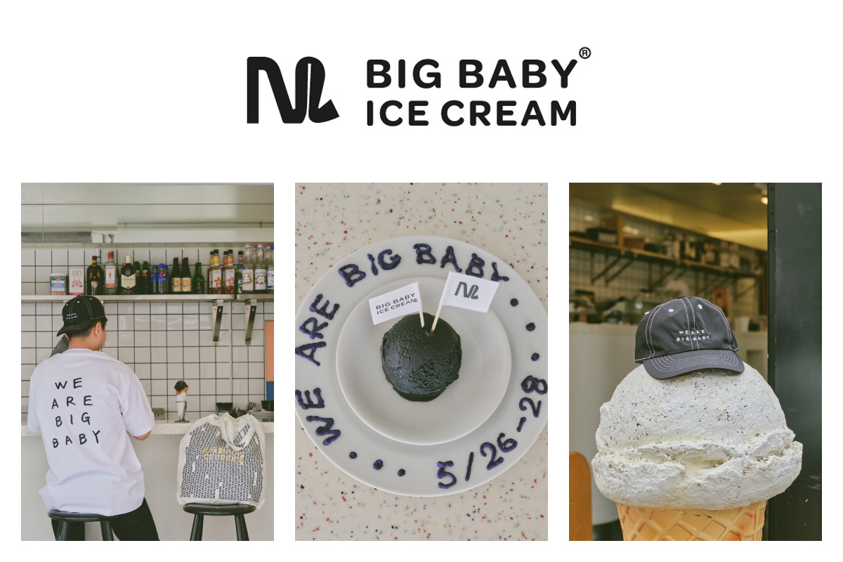 架空のアイスクリームショップが表参道に出現！「M×BIG BABY ICE CREAM