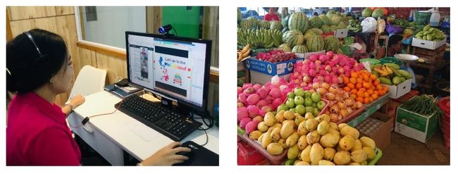 フィリピンに関するクイズに挑戦したり、フィリピンの一場からの中継でマンゴーの値段をあてたり