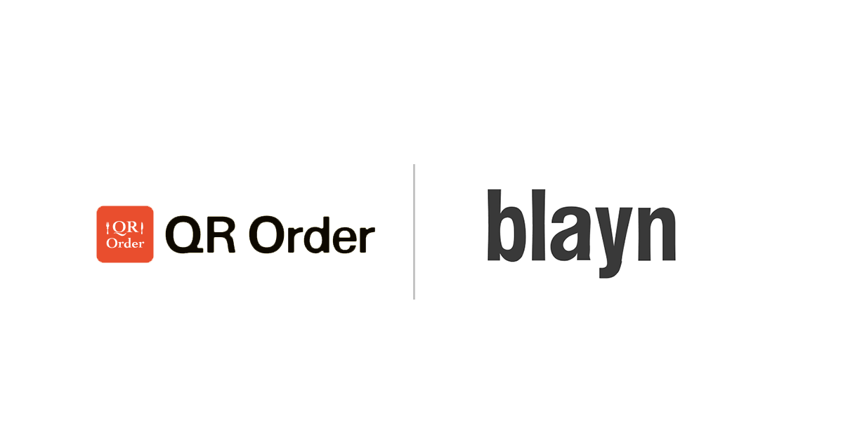 飲食店専用POSレジ『blayn』と次世代セルフオーダーシステム『QR Order