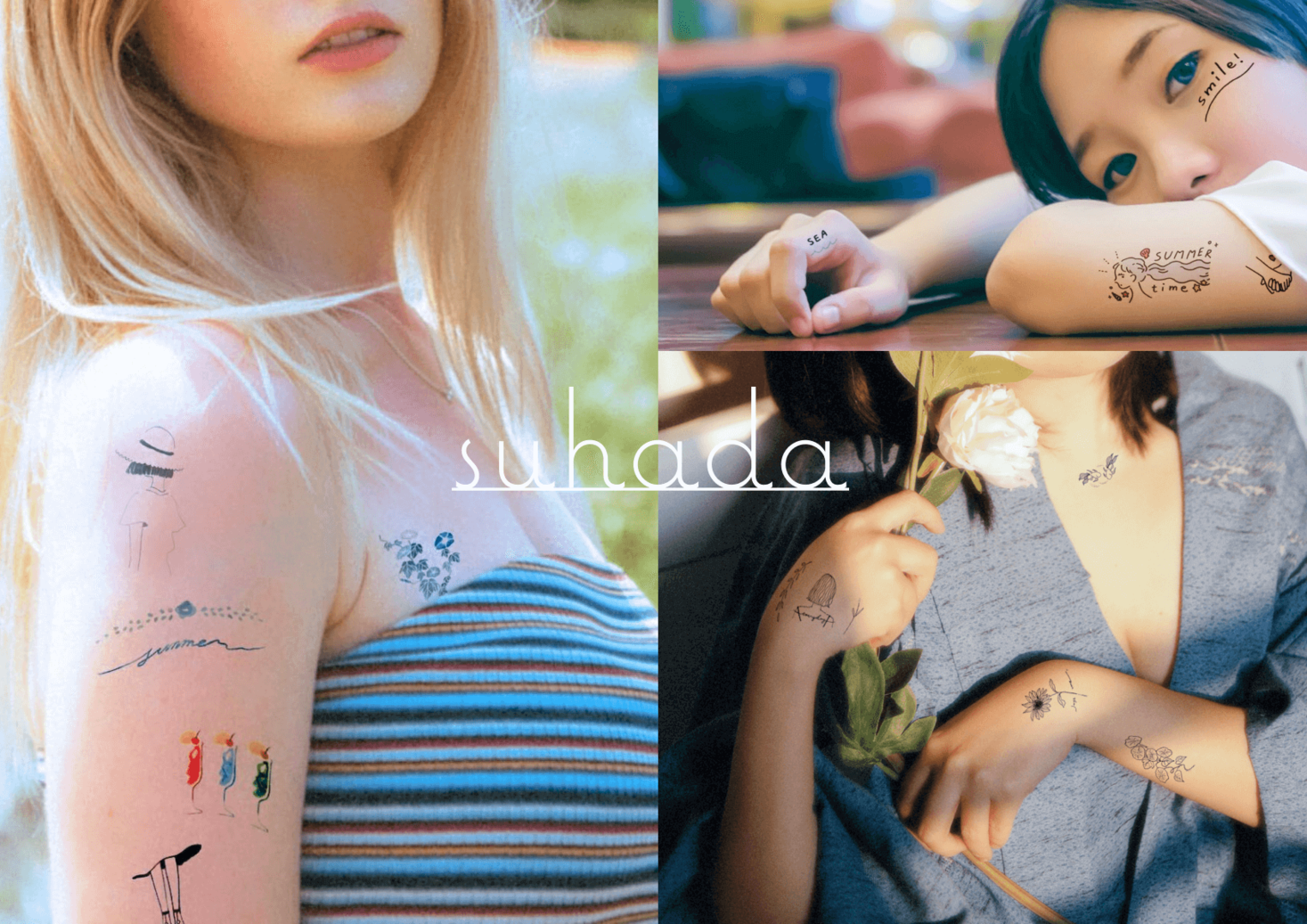 国内発タトゥーシールブランド Suhada がクリエイターコレクションを公開 株式会社suiheiのプレスリリース