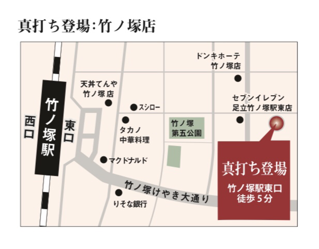 竹ノ塚　地図