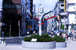 【これまでの作品】 渋谷キャスト前設置のARROW TREE