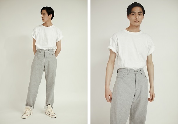 lot.Q1002　5P TAPERED PANTS　￥19,800 taxin