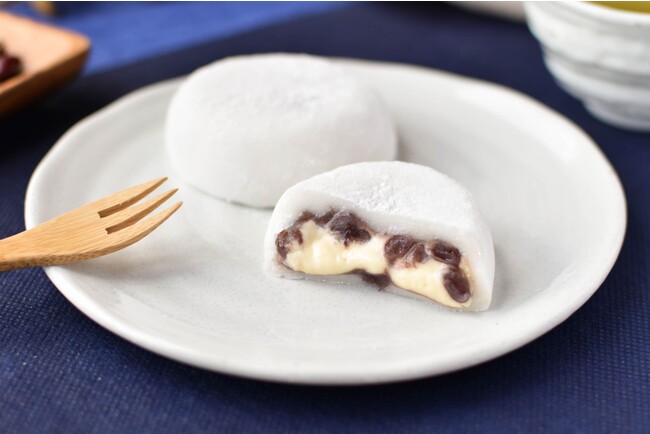 「とろけるくりーむ大福 つぶあんカスタード」(イメージ) 「とろけるくりーむ大福 つぶあんカスタード」(イメージ)