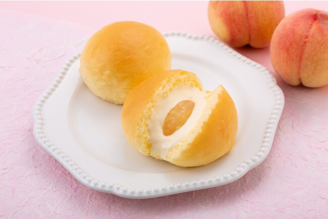 「くりーむパン ももジュレとくりーむ」(イメージ) 「くりーむパン ももジュレとくりーむ」(イメージ)