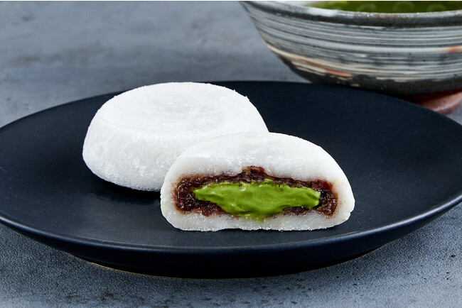 「とろけるくりーむ大福 つぶあん抹茶」(イメージ) 「とろけるくりーむ大福 つぶあん抹茶」(イメージ)