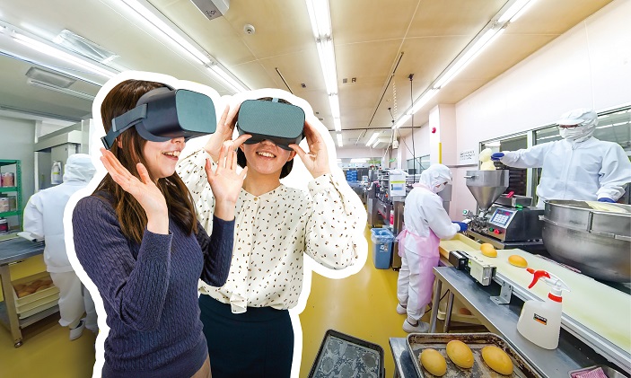 株式会社八天堂 広島みはら臨空工場 Vr工場見学 にリニューアル くりーむパンの製造工程をvrゴーグルで360 疑似見学 株式会社八天堂のプレスリリース