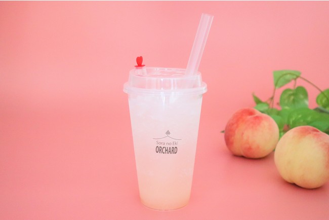 爽やかピーチソーダ（イメージ）