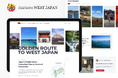 西のゴールデンルート、JapanTravel.comを活用した海外向けクルーズプロモーションを展開