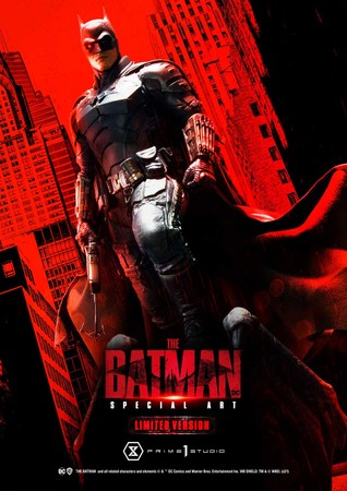 全世界500個限定 映画最新作 The Batman ザ バットマン より 主人公バットマン がファブリック素材のマントを身に纏い1 3スケールの迫力サイズで商品化 株式会社プライム1スタジオのプレスリリース