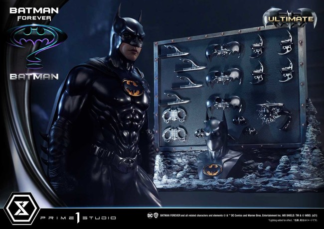 バットマンファン必見 映画 バットマン フォーエバー より 主人公である通称 フォーエバー版バットマン がミュージアムマスターラインで登場 株式会社プライム1スタジオのプレスリリース