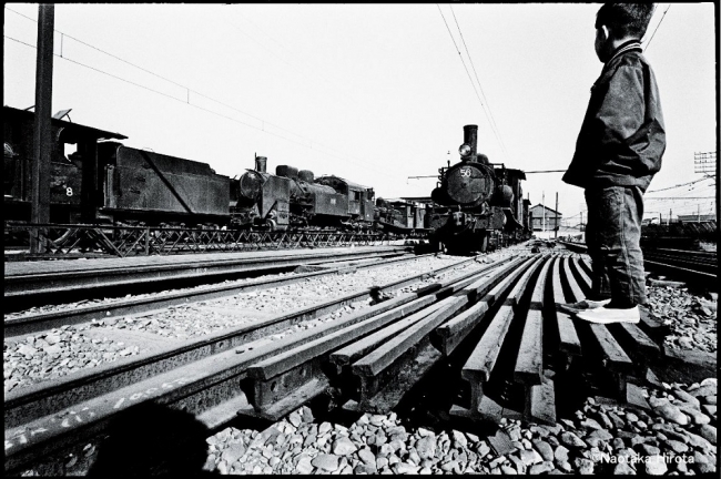 東武鉄道　業平橋　廃車体　1963年12月