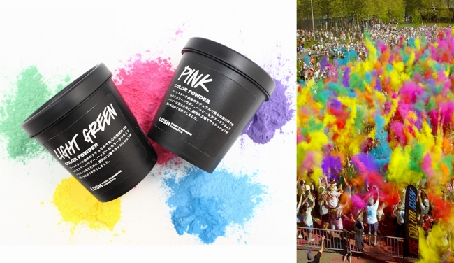 LUSH JAPAN『The Color Run Tokyo presented by new balance ...
