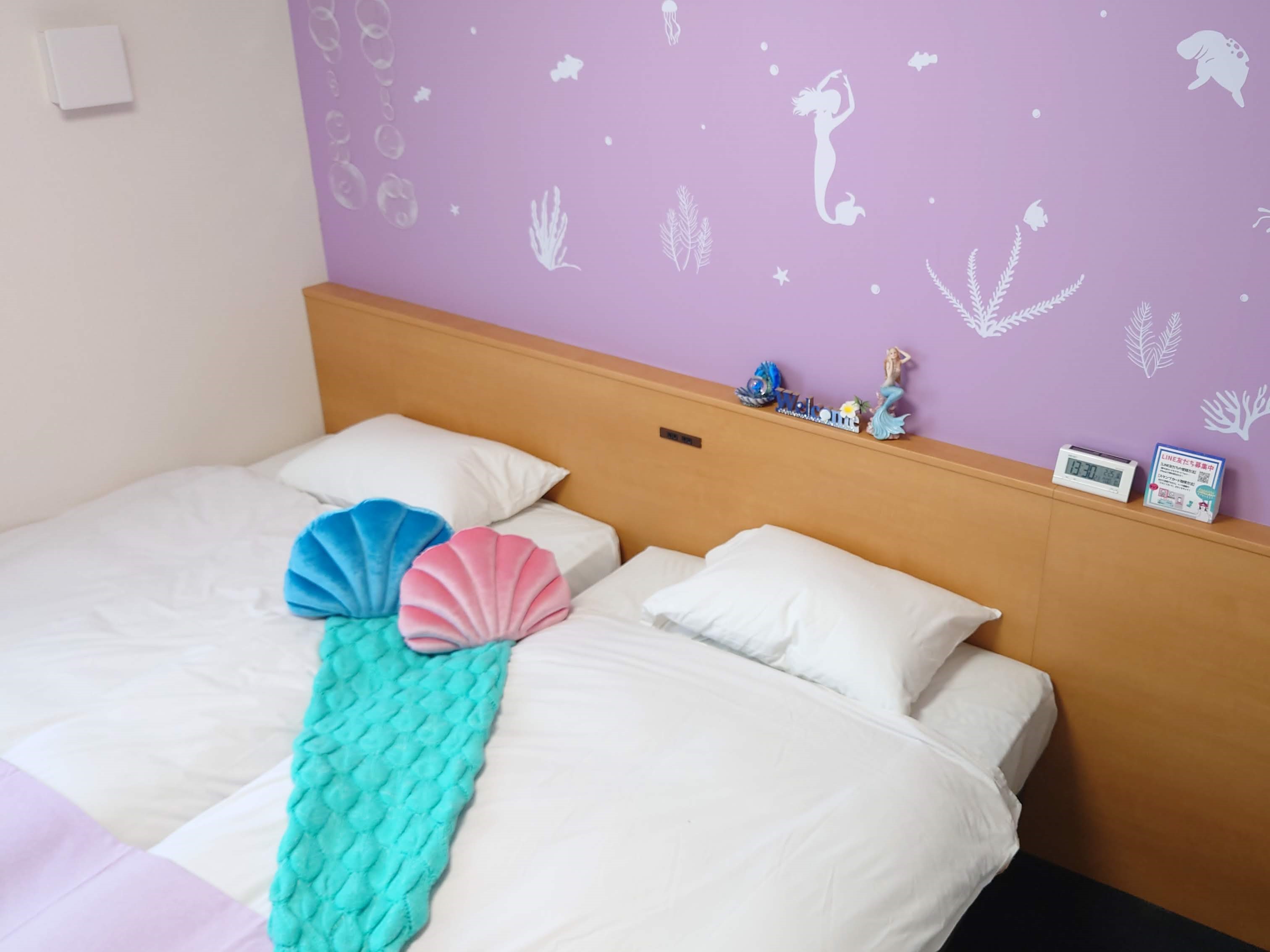 海のコンセプトルーム 海のプリンセスルーム 水族館ルーム が登場 株式会社ワールド ヘリテイジのプレスリリース