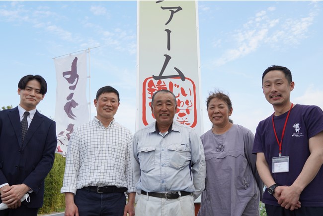 三木食品工業さんと鎌田ファームさんと一緒に 三木食品工業さんと鎌田ファームさんと一緒に