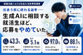 出会う前に終わる選考 ーー生成AIに相談する就活生ほど、“応募をやめて”いた（最大5.1倍）。就職活動における生成AI活用実態調査