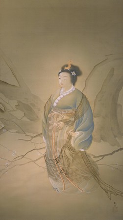 菱田春草《羅浮仙》1901（明治 34）年頃