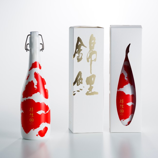 日本の魅力を錦鯉と日本酒のコラボレーションで世界に発信