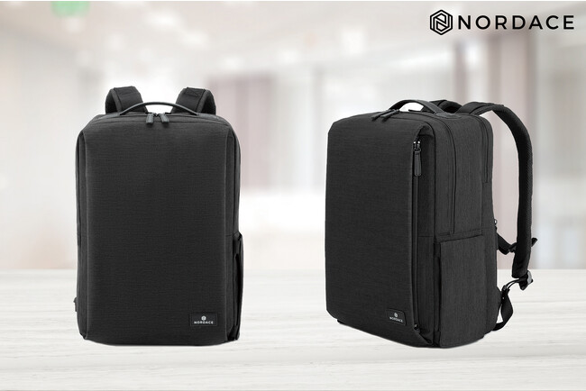 【貴重】ノルディス　日本限定　リュック　黒　Nordace Siena Pro充電も簡単