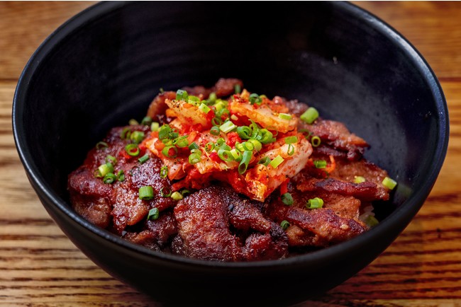 NEXTカルビを使ったキムチとろろ「カルビ」丼