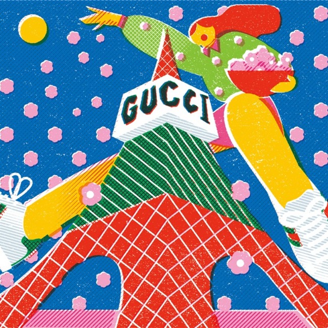 Gucci Hanami 春の訪れを祝う 東京タワー ライトアップ Gucciのプレスリリース