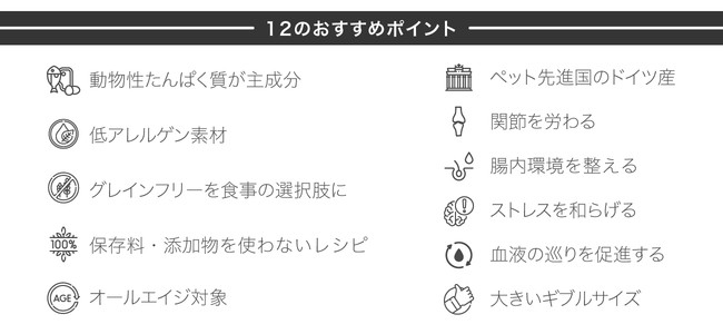 HEKAグレインドッグフード12のおすすめポイント