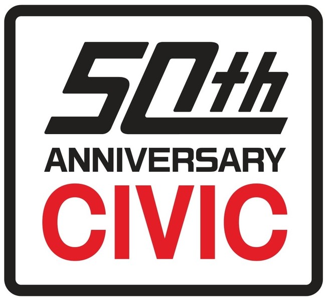 CIVIC50周年ロゴ CIVIC50周年ロゴ
