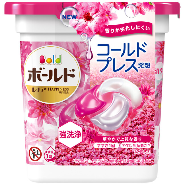 “コールドプレス発想”でみずみずしい香りを封じ込めた「ボールド ジェルボール4D」を、10月上旬より リニューアル発売|P&Gジャパン合同会社 ...