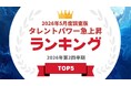 『タレントパワーランキング』がタレントパワー急上昇ランキングを発表！WEBサイト『タレントパワーランキング』ランキング企画第424弾！