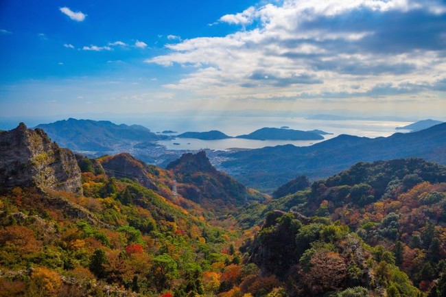 200万年の歳月が作り出した絶景　寒霞渓（かんかけい・小豆島）