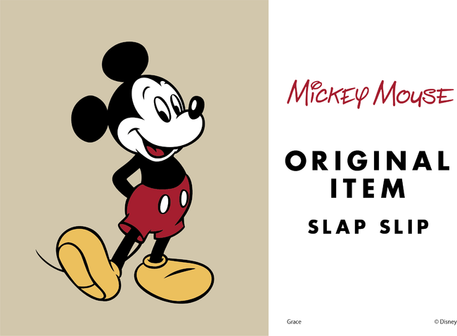 子ども服ブランド「SLAPSLIP（スラップスリップ）からミッキーマウス