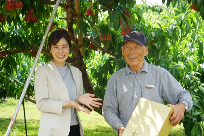 食文化鈴木と一宮水蜜をつくる組合員 雨宮さん