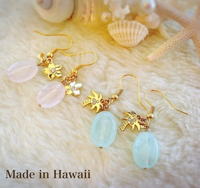 ハワイのお土産のイヤリング - アクセサリー