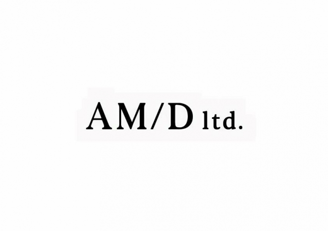 新社名AMD株式会社のロゴ