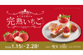【 期間限定 】春を先取り！千早赤阪村産 完熟いちごメニューが、「 中国料理 燦宮 」「 スカイラウンジSTARDUST 」「 cafe SKY 40 」に１月15日～2月28日の期間限定で登場！