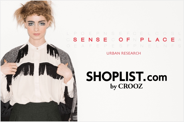 ファストファッション通販 Shoplist Com By Crooz ファストファッションブランド Sense Of Place By Urban Research 新規オープンのお知らせ Croozのプレスリリース