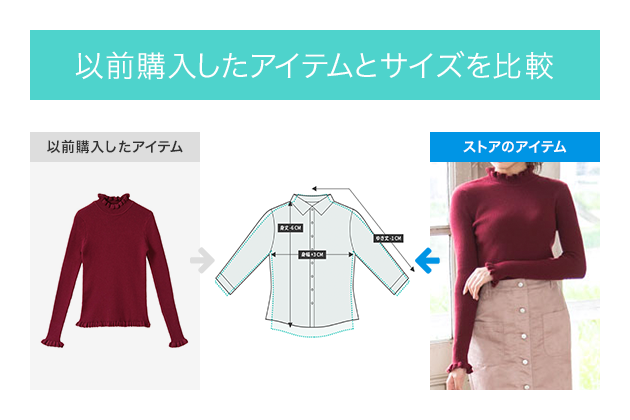 ファッション通販サイト Shoplist Com By Crooz 閲覧アイテムと過去に購入したアイテムとのサイズ比較が可能となる バーチャサイズ を Androidアプリで日本初導入 Croozのプレスリリース