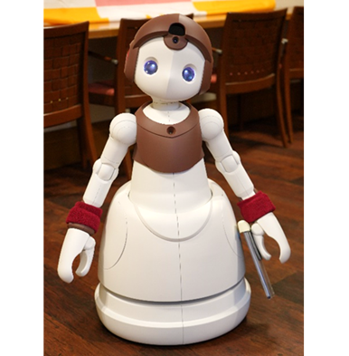 子ども型見守り介護ロボット「HANAMOFLOR（ハナモフロル）」