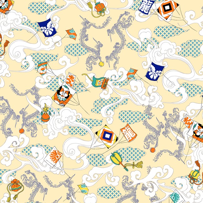 トレシー(R)お年賀クロス2024年辰(たつ)昇龍降龍柄 トレシー(R)お年賀クロス2024年辰(たつ)昇龍降龍柄