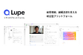 リサーチプラットフォーム「Lupe(ルーペ)」本日より提供開始