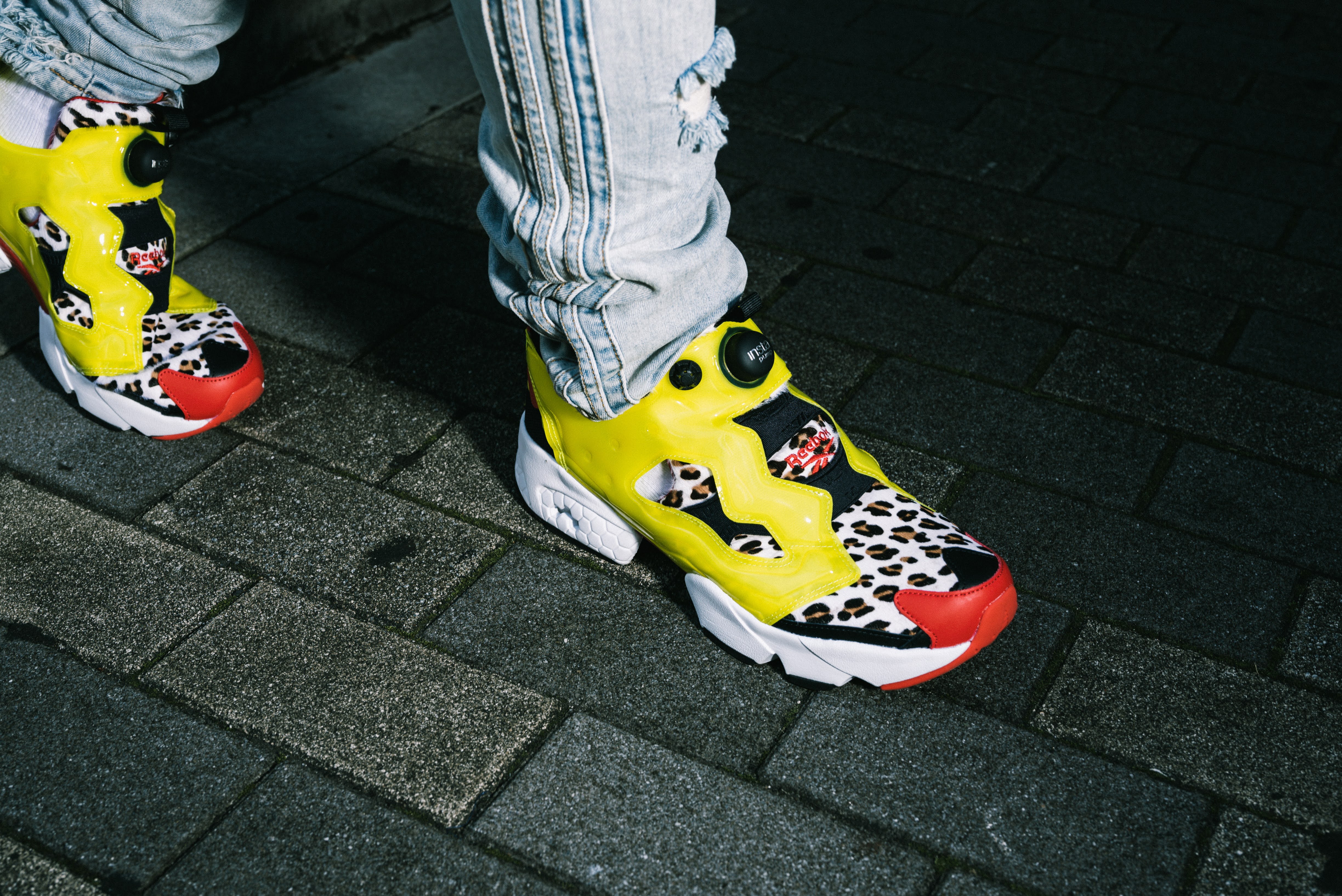 tilbede i live Tåre Reebokの代表作にatmosが別注を手掛けた『INSTAPUMP FURY ATMOS “CITRON ANIMAL”』が登場。｜Foot  Locker atmos Japan合同会社のプレスリリース