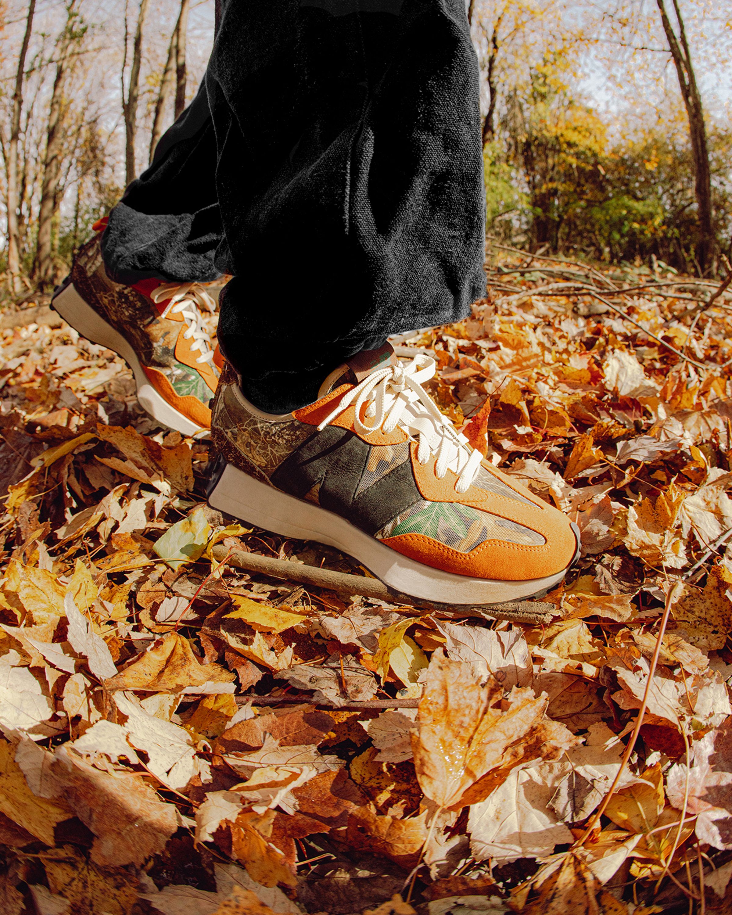 atmosより⼤⾃然に着⽬し、Realtree CAMOを使⽤した『NEW BALANCE