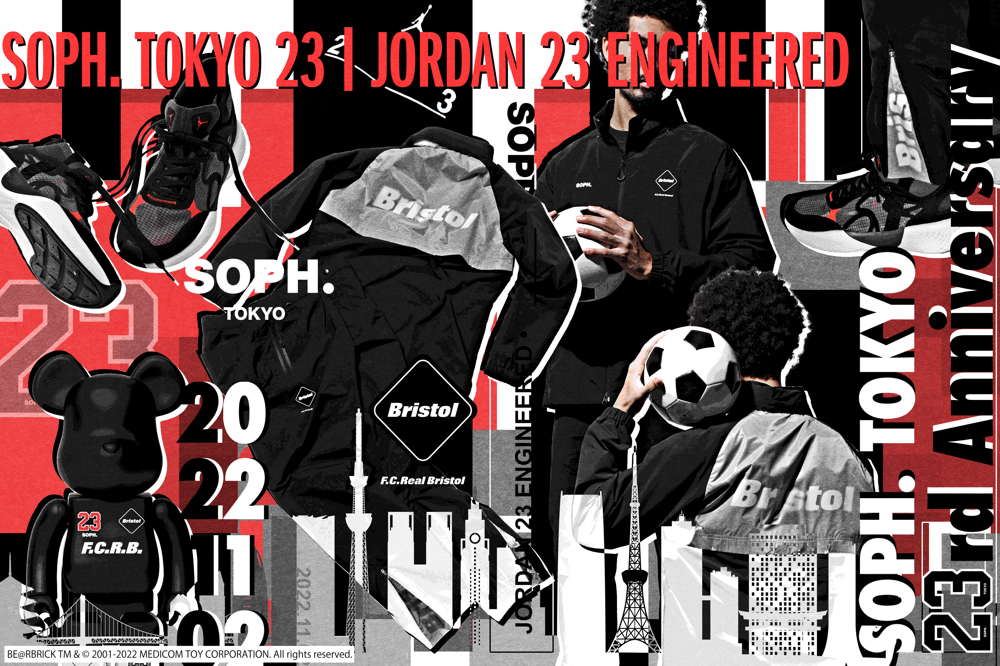 F.C.R.B. SOPH. TOKYO 23 BE@RBRICK 100% - その他