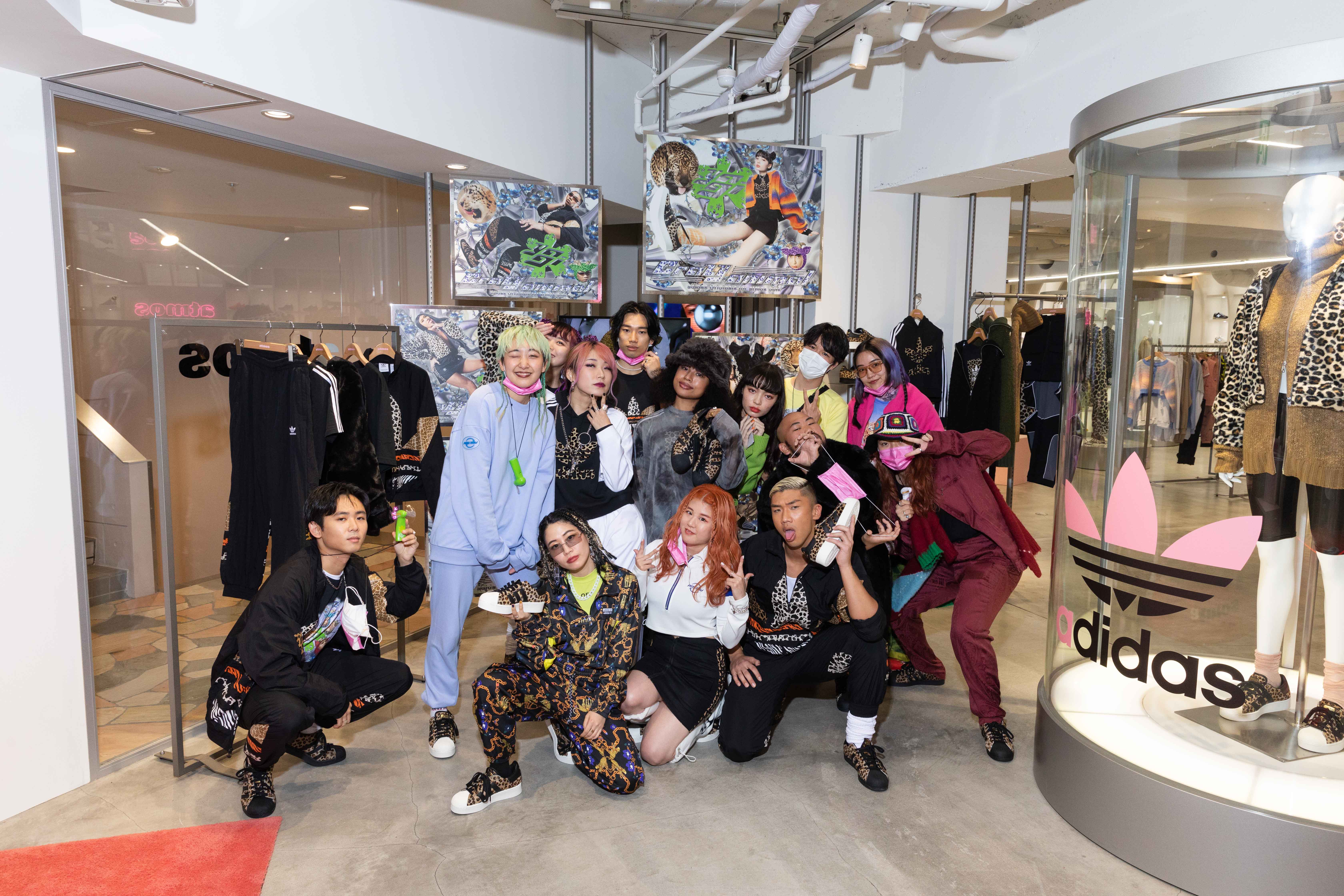 Adidas Originals For Atmos Pink Crazy Animal Experience Supported By Yagi10 23 金 インストアイベントスナップ公開 株式会社テクストトレーディングカンパニーのプレスリリース
